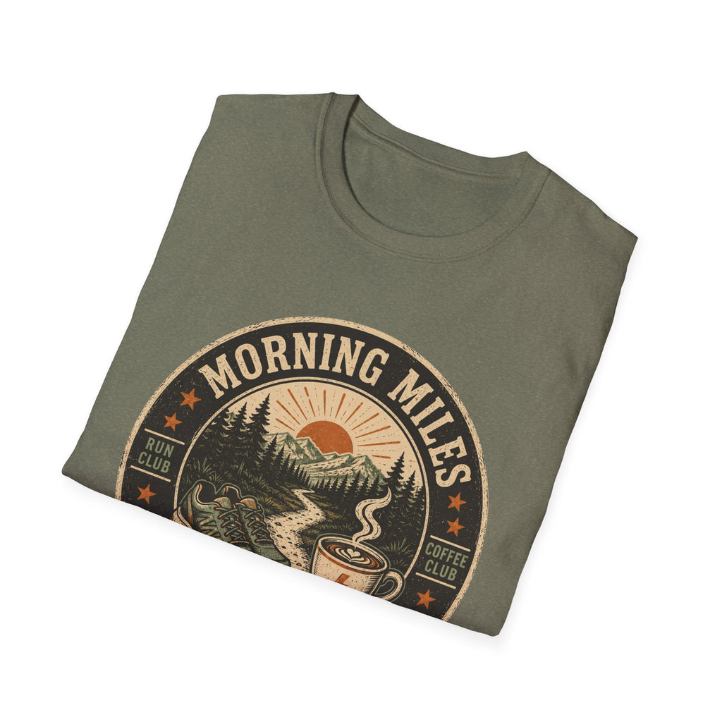 Morning Miles & Macchiaatos T-Shirt