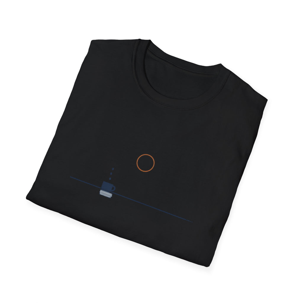 Coffee Morning Sunrise Minimalist T-Shirt