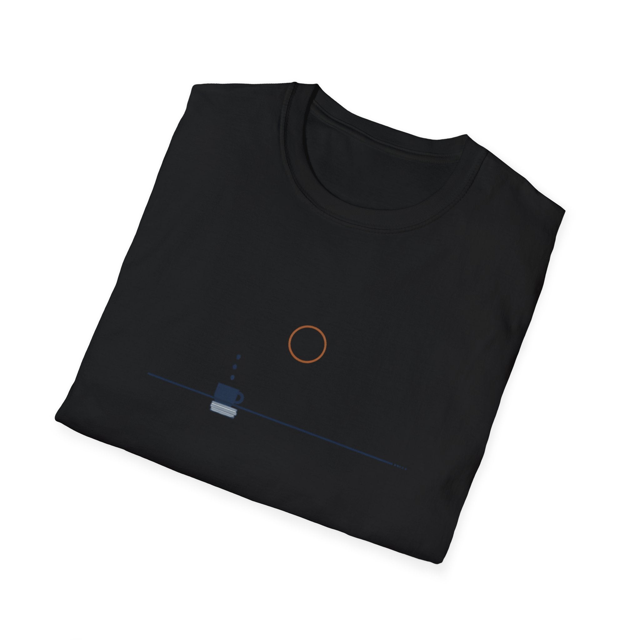 Coffee Morning Sunrise Minimalist T-Shirt