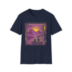 Purple Sunset Van Life Coffee French Press T-shirt