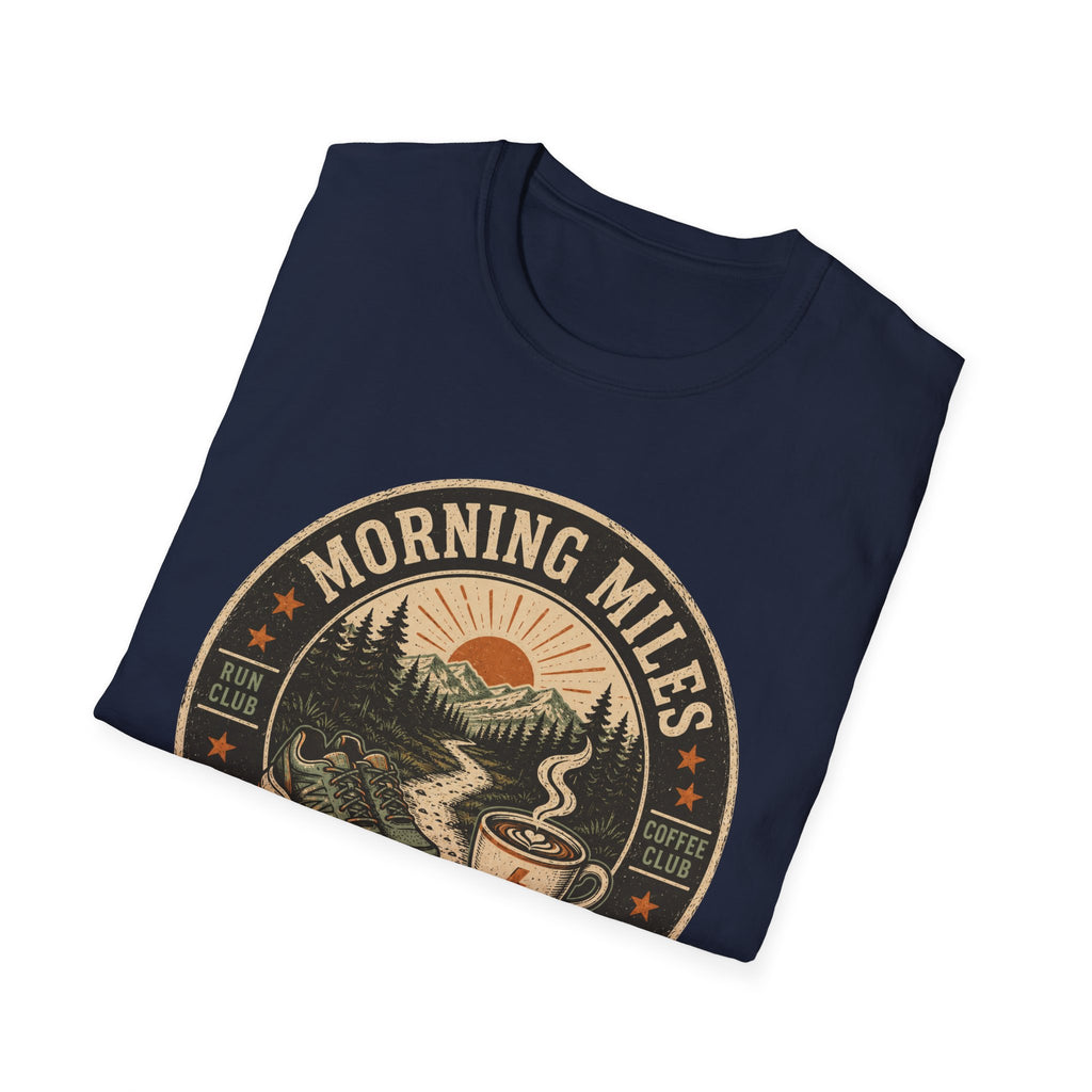Morning Miles & Macchiaatos T-Shirt