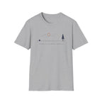 Coffee Tastes Better Outdoors Minimalism T-Shirt