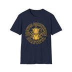 Brewed Somewhere Beautiful Coffee Pot & Tree T-Shirt