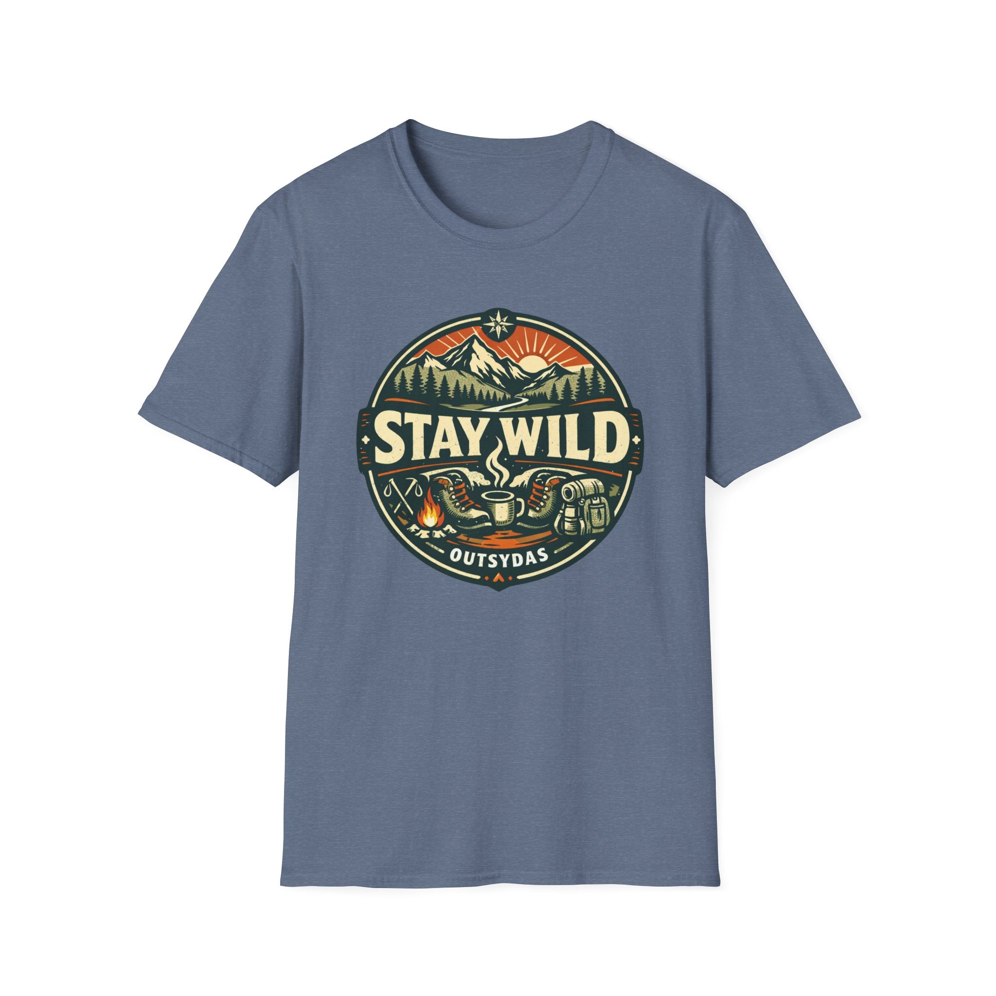 Stay Wild Outsydas T-Shirt Badge
