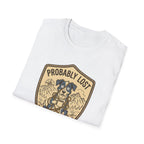 Probably Lost Coffee Dog T-Shirt