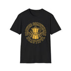 Brewed Somewhere Beautiful Coffee Pot & Tree T-Shirt