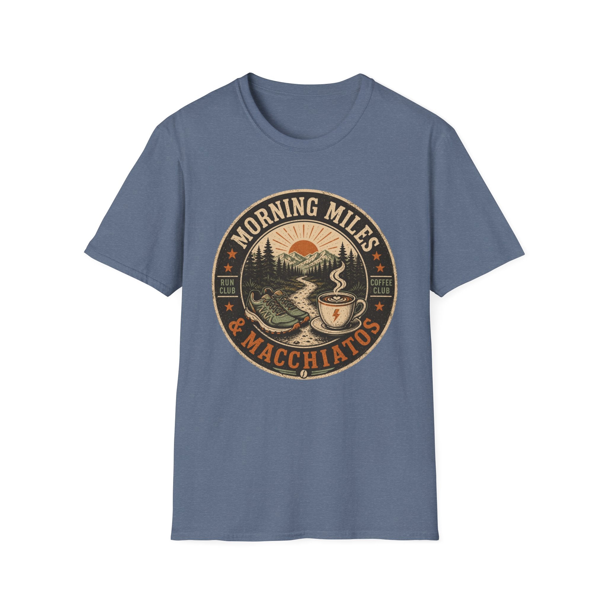 Morning Miles & Macchiaatos T-Shirt