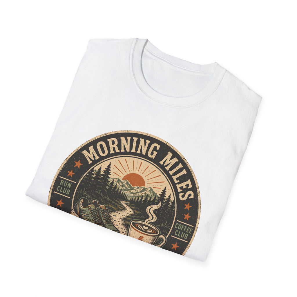 Morning Miles & Macchiaatos T-Shirt