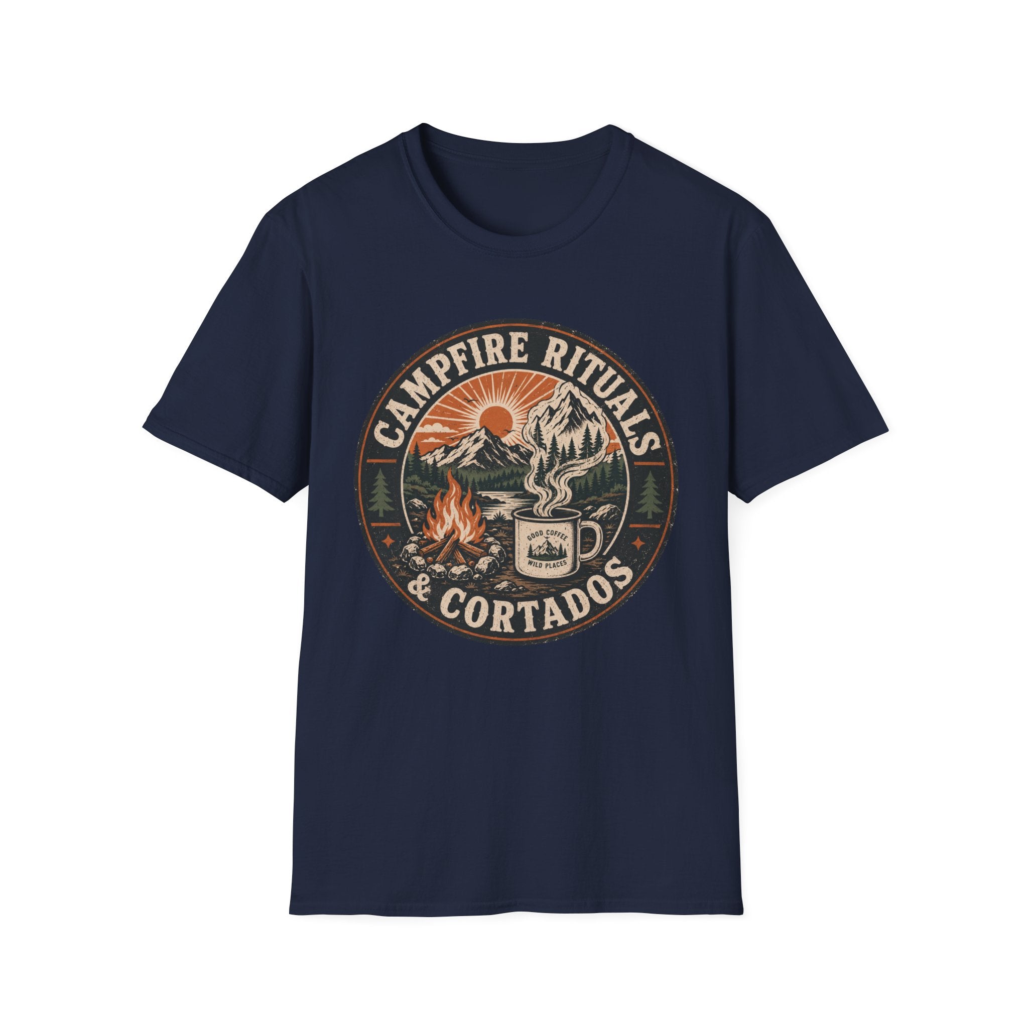 Campfire Rituals & Cortados T-Shirt
