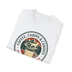 Coffee, Cabins & Canines - The Essential Trio T-Shirt