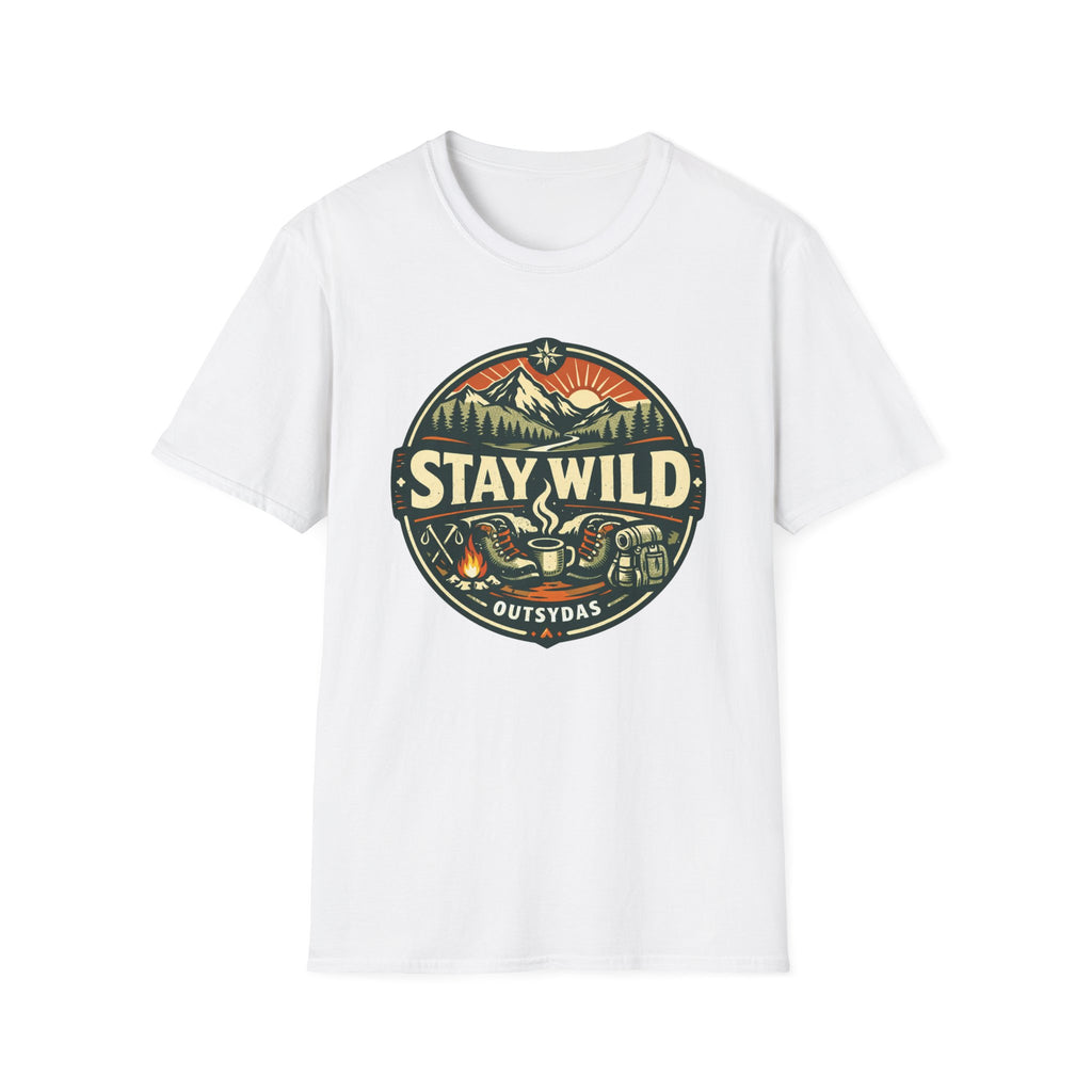 Stay Wild Outsydas T-Shirt Badge