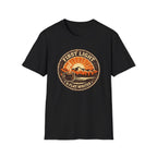 First Light & Flat Whites Distressed T-Shirt