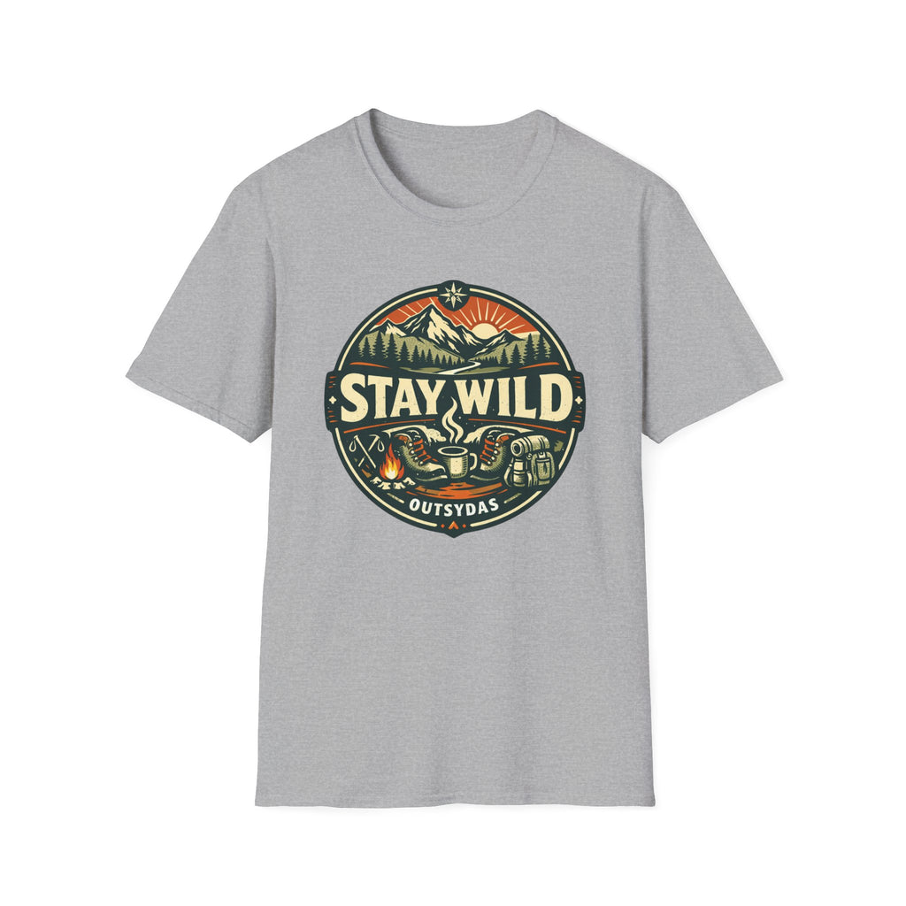Stay Wild Outsydas T-Shirt Badge