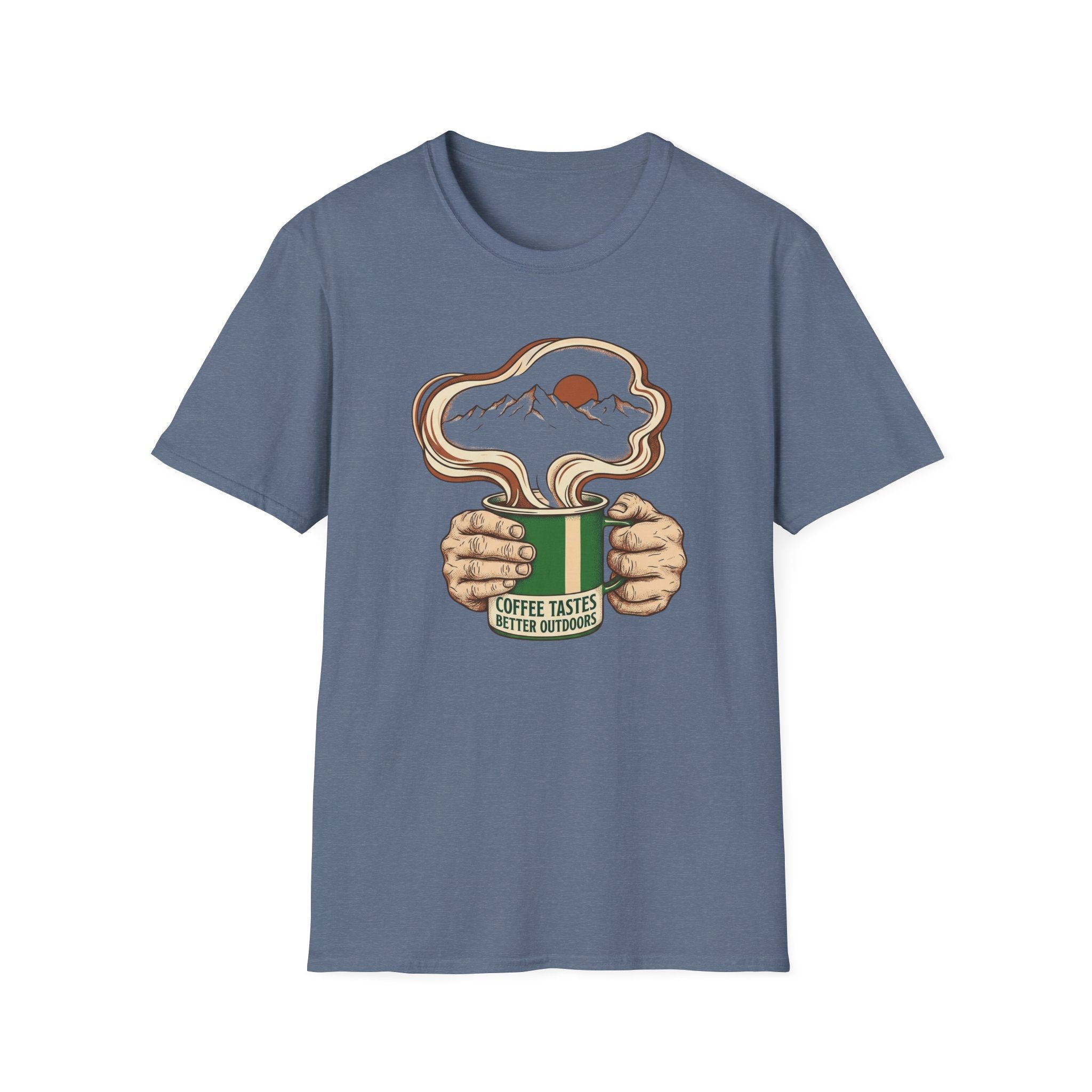 Coffee Tastes Better Outdoors T-Shirt