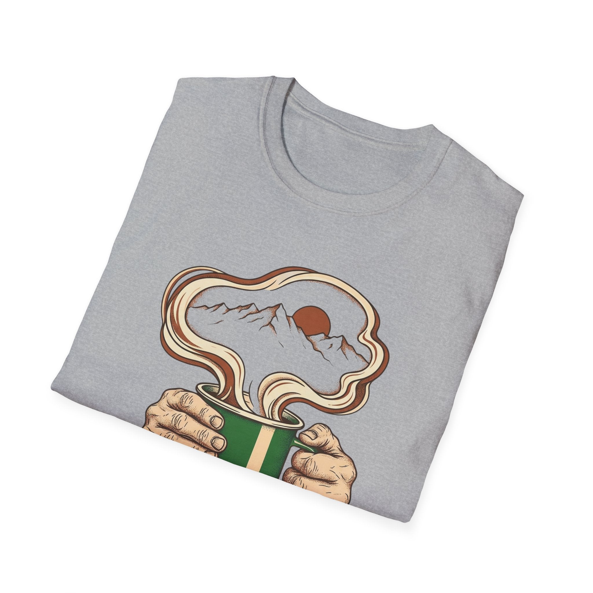 Coffee Tastes Better Outdoors T-Shirt