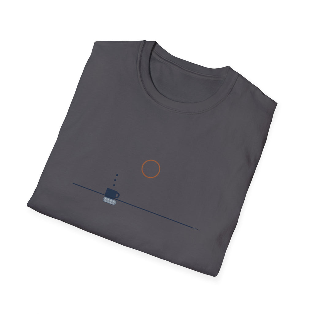 Coffee Morning Sunrise Minimalist T-Shirt