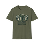 Brewed Somewhere Beautiful Metal T-Shirt