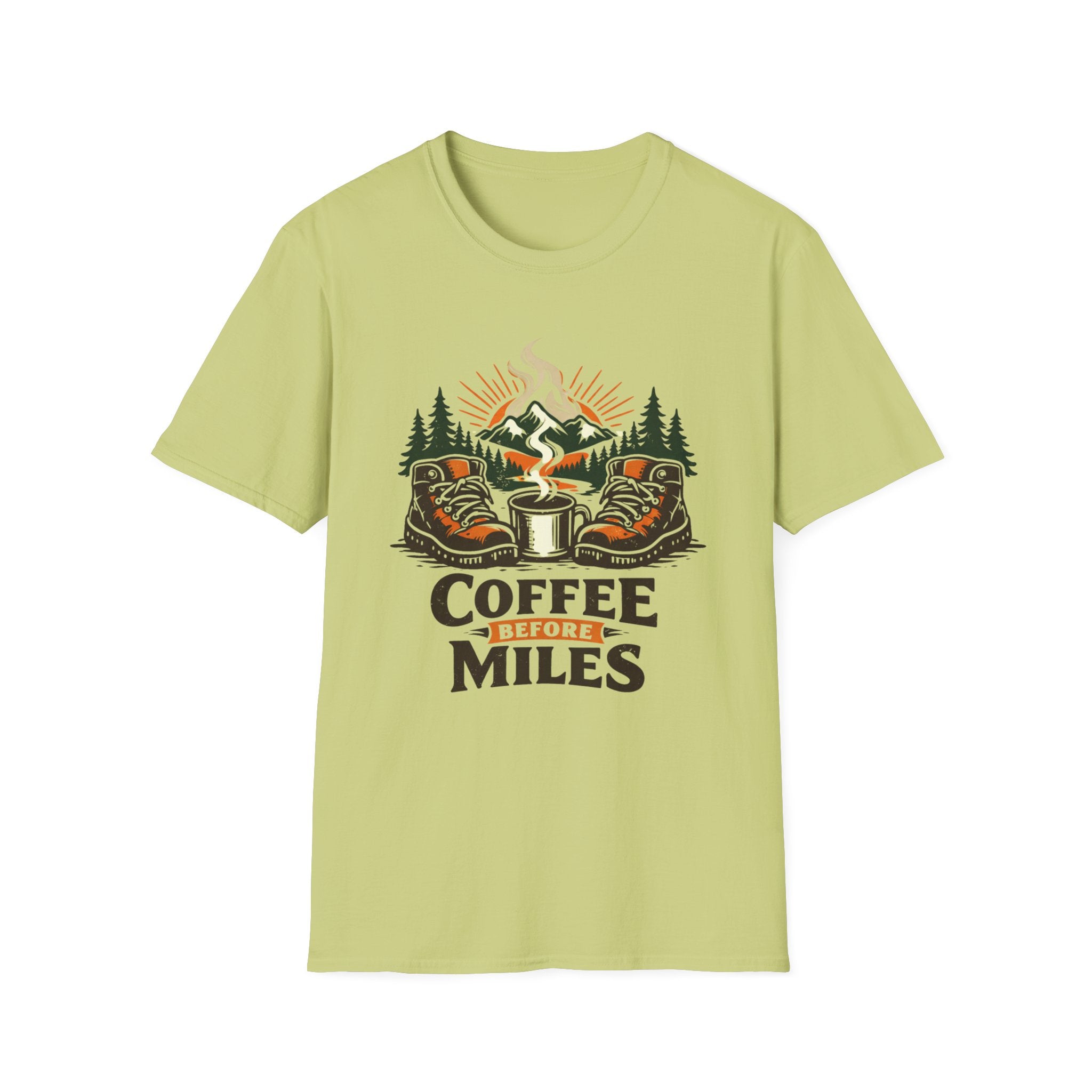 Coffee Before Miles T-Shirt