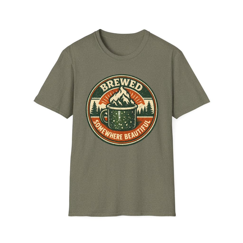Brewed Somewhere Beautiful T-Shirt