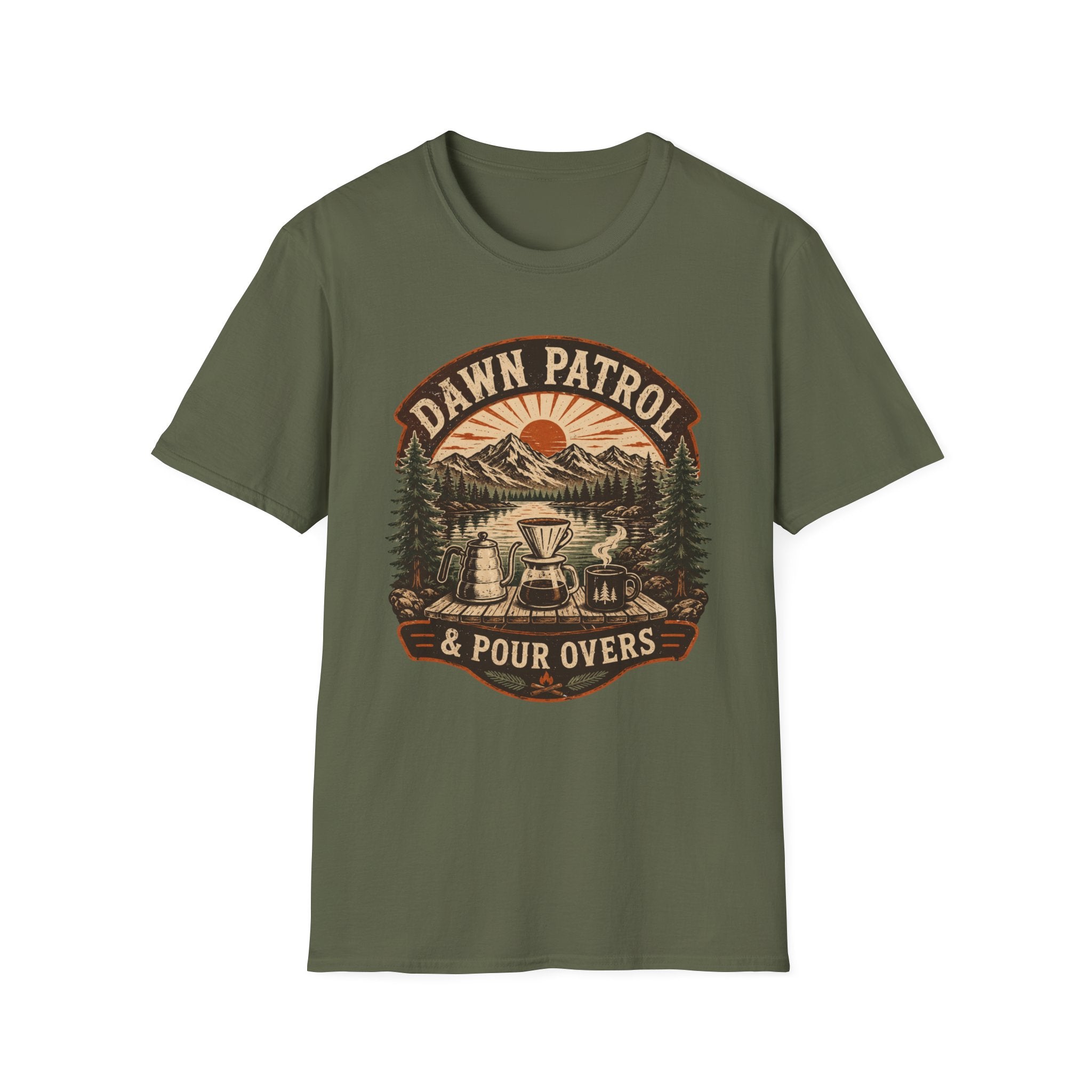 Dawn Patrol & Pour Overs T-Shirt