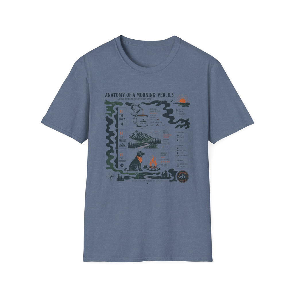 Anatomy Of A Morning T-Shirt v3