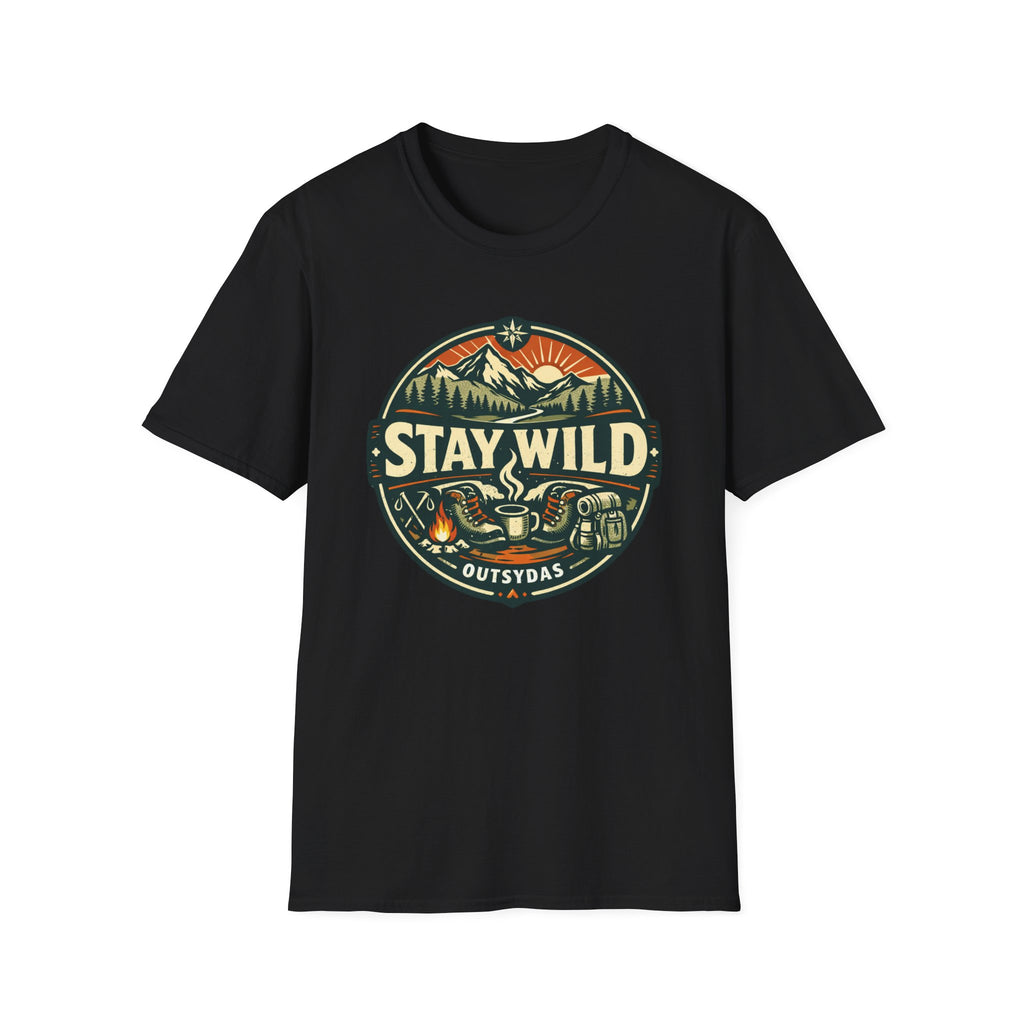Stay Wild Outsydas T-Shirt Badge
