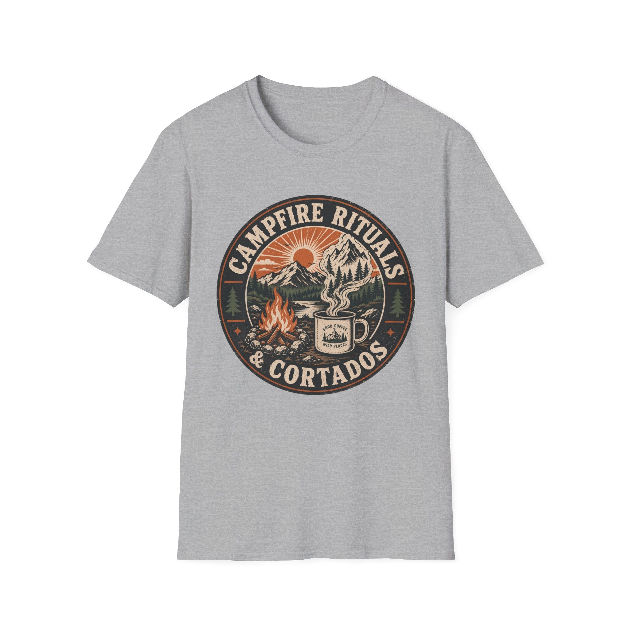 Campfire Rituals & Cortados T-Shirt