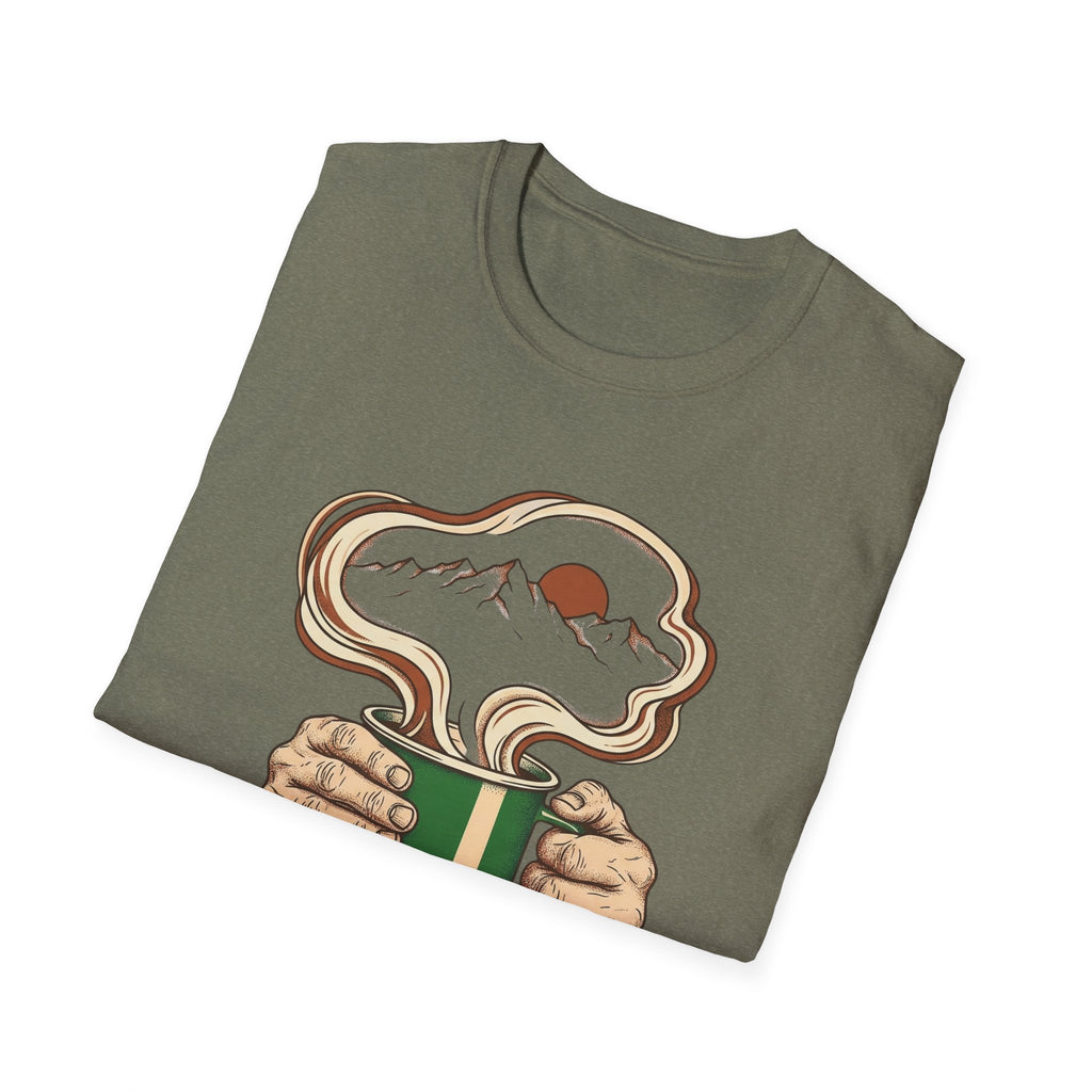 Coffee Tastes Better Outdoors T-Shirt