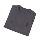 Coffee Tastes Better Outdoors Minimalism T-Shirt