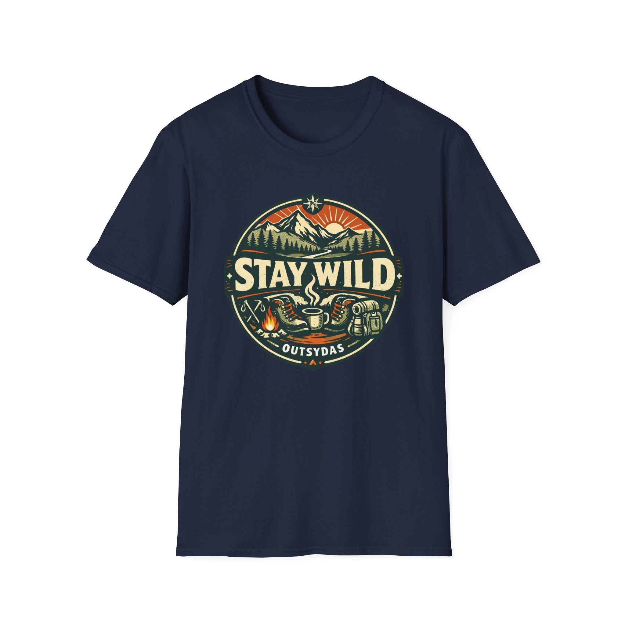 Stay Wild Outsydas T-Shirt Badge