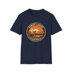 First Light & Flat Whites Distressed T-Shirt