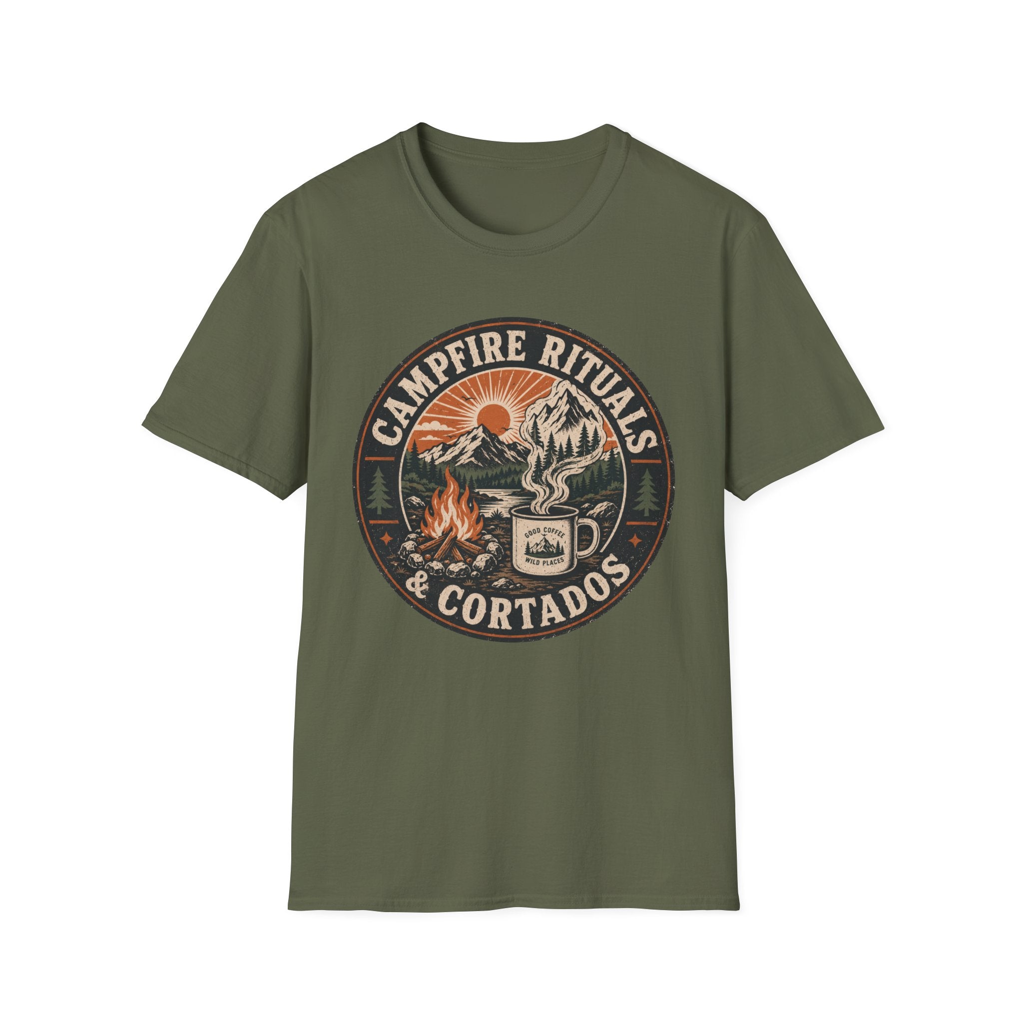 Campfire Rituals & Cortados T-Shirt