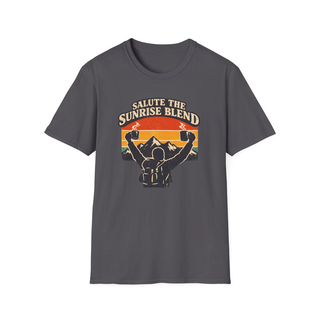 Salute The Sunrise Blend Design T-Shirt