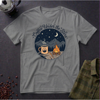 Coffee Under The Stars Cartoon T-Shirt